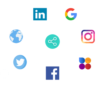 Promotion channel options including social and LinkedIn